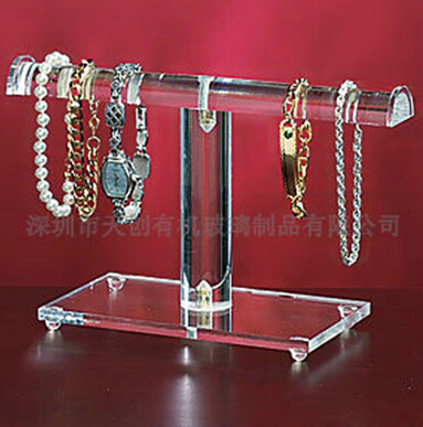 【有機(jī)玻璃項(xiàng)鏈展示架】的展現(xiàn)了項(xiàng)鏈的！